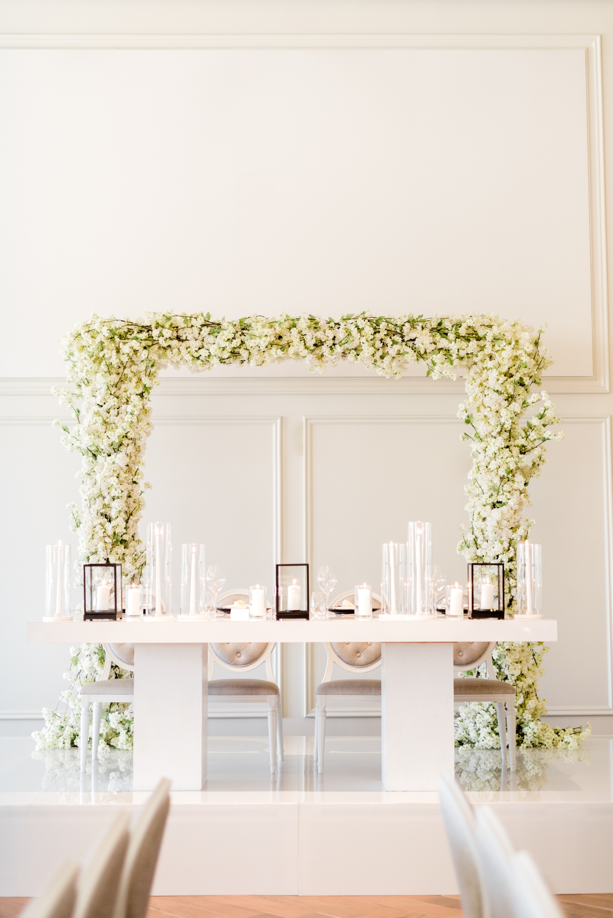 Arlington Estate Wedding Head Table